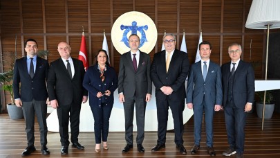 Deniz Turizm Birliği Derneği’nden İMEAK DTO'ya  Ziyaret