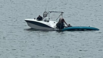 Terkos Gölü’nde balık tutmak isteyen 3 kişi ölümden döndü