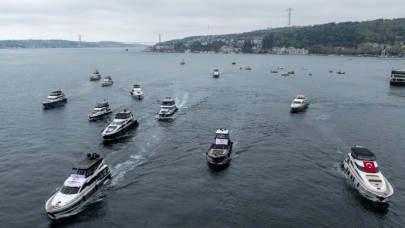 Şehit ve gazi çocukları için Boğaz turu düzenlendi