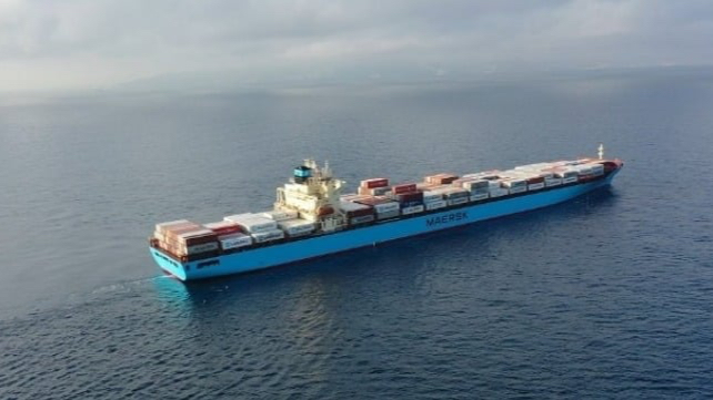 Maersk gemisinde patlama: 3 yaralı, gemi sürükleniyor