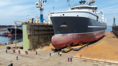 Yeni Nesil Krill Balıkçılık Gemisi Tersan'da Dönüştürülüyor