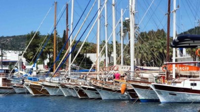 Bodrum’da yüzlerce tekne satışa çıkarıldı