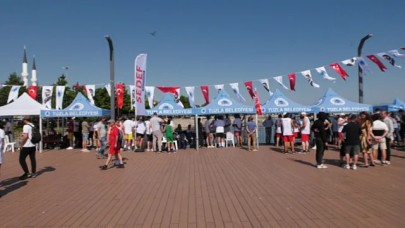 Kabotaj Bayramı'nı dragon bot yarışlarıyla kutladılar