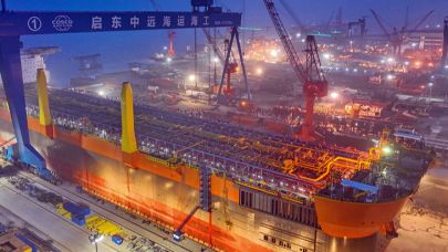 Küresel Gemi Siparişlerinde Çin’in Payı %52,4’e Geriledi