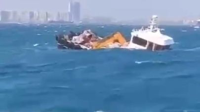 İstanbul’da kuvvetli fırtınada acente botu battı!