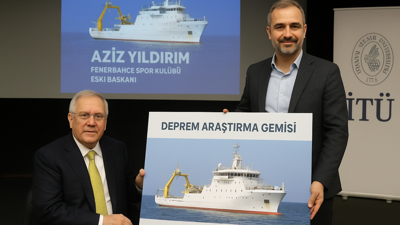 Aziz Yıldırım’dan İTÜ’ye 350 bin dolarlık deprem gemisi
