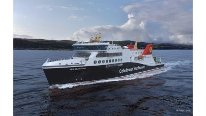 NB1100 Lochmor Feribotu Cemre Tersanesi'nde Denize İndi