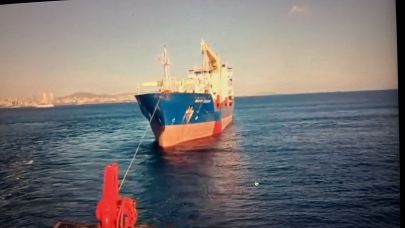 Haydarpaşa açıklarında arıza yapan gemi emniyete alındı