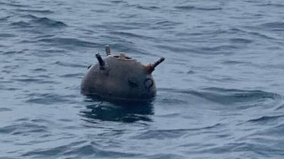 Odesa Açıklarında Yük Gemisi Patlayıcıya Çarptı