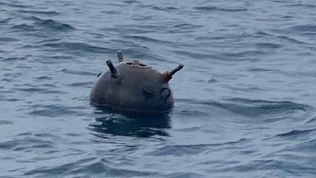 Odesa Açıklarında Yük Gemisi Patlayıcıya Çarptı