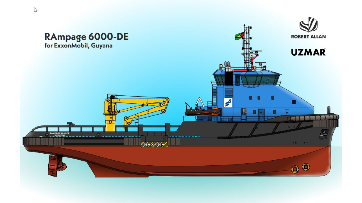 UZMAR&#039;dan Guyana’ya 4 Römorkör