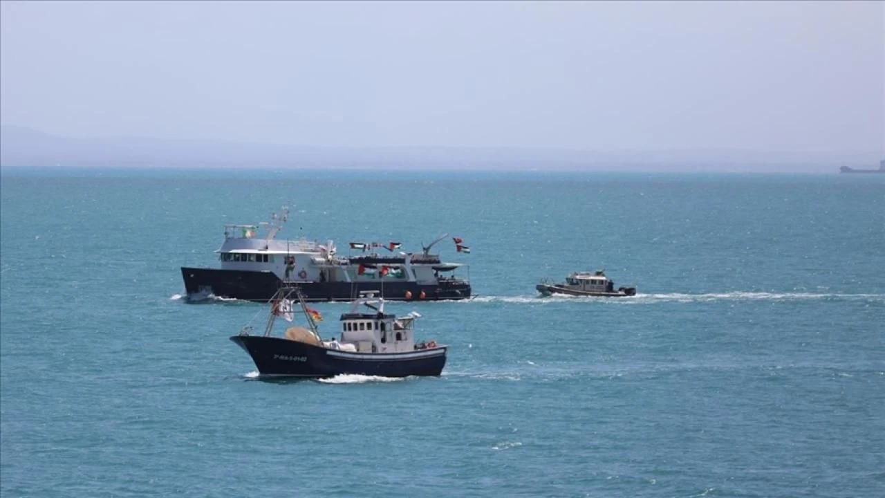 Küresel Kararlılık Filosu Gazze Rotasında Birleşti