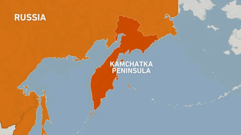 Kamçatka Yarımadası açıklarında 7.8 büyüklüğünde deprem