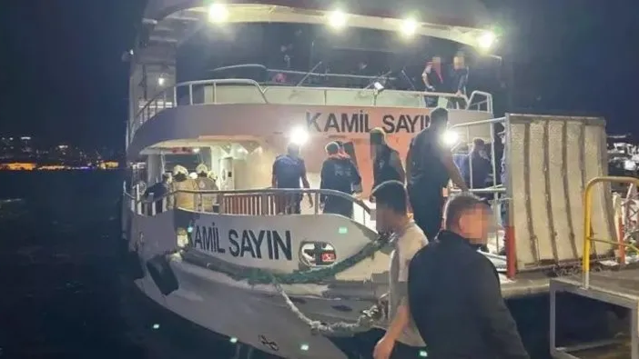 Yolcu motoru ile kargo gemisi kazasında kaptanlara karar!