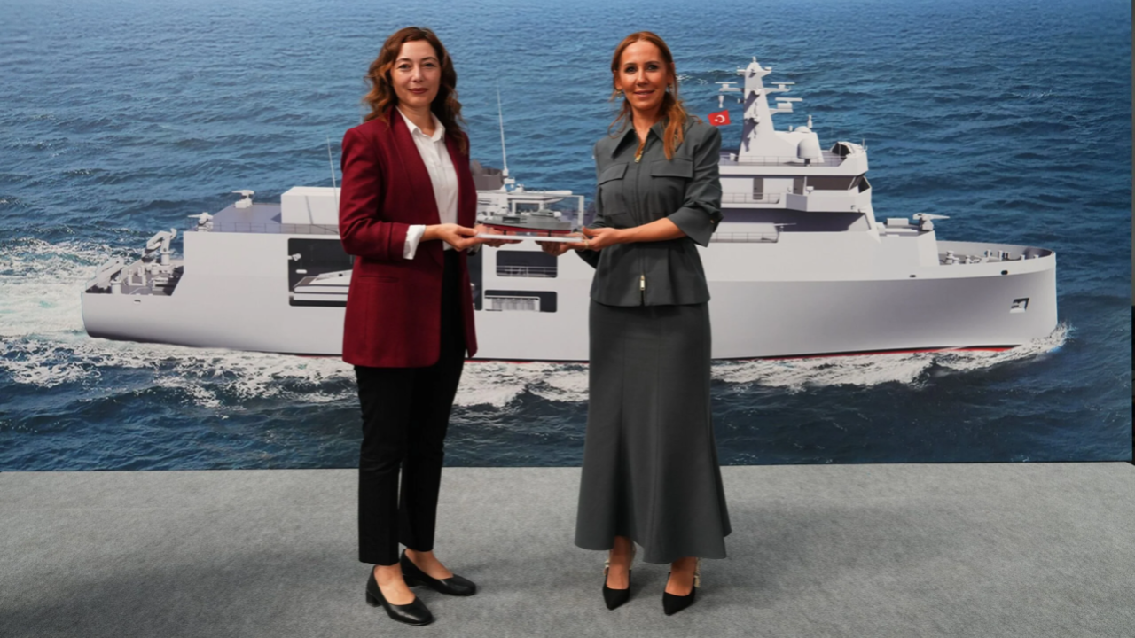 DEARSAN, Yeni Nesil Mayın Avlama Gemisi’nin sacını kesti