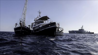 İsrail komandoları açık denizde gemi müdahale tatbikatı yapıyor