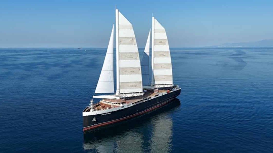 Dünyanın İlk Ticari Yelkenli RoRo Gemisi Teslim Edildi