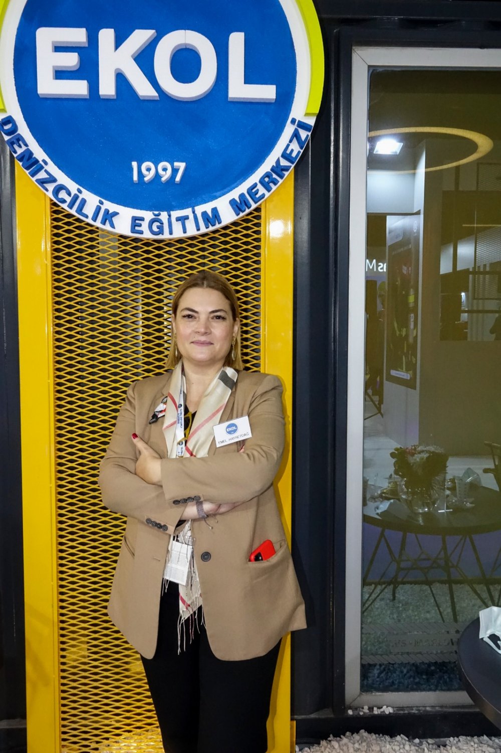 Emel Hayretdağ - Ekol Denizcilik Akademiden Sorumlu Genel Müdür Yardımcısı 