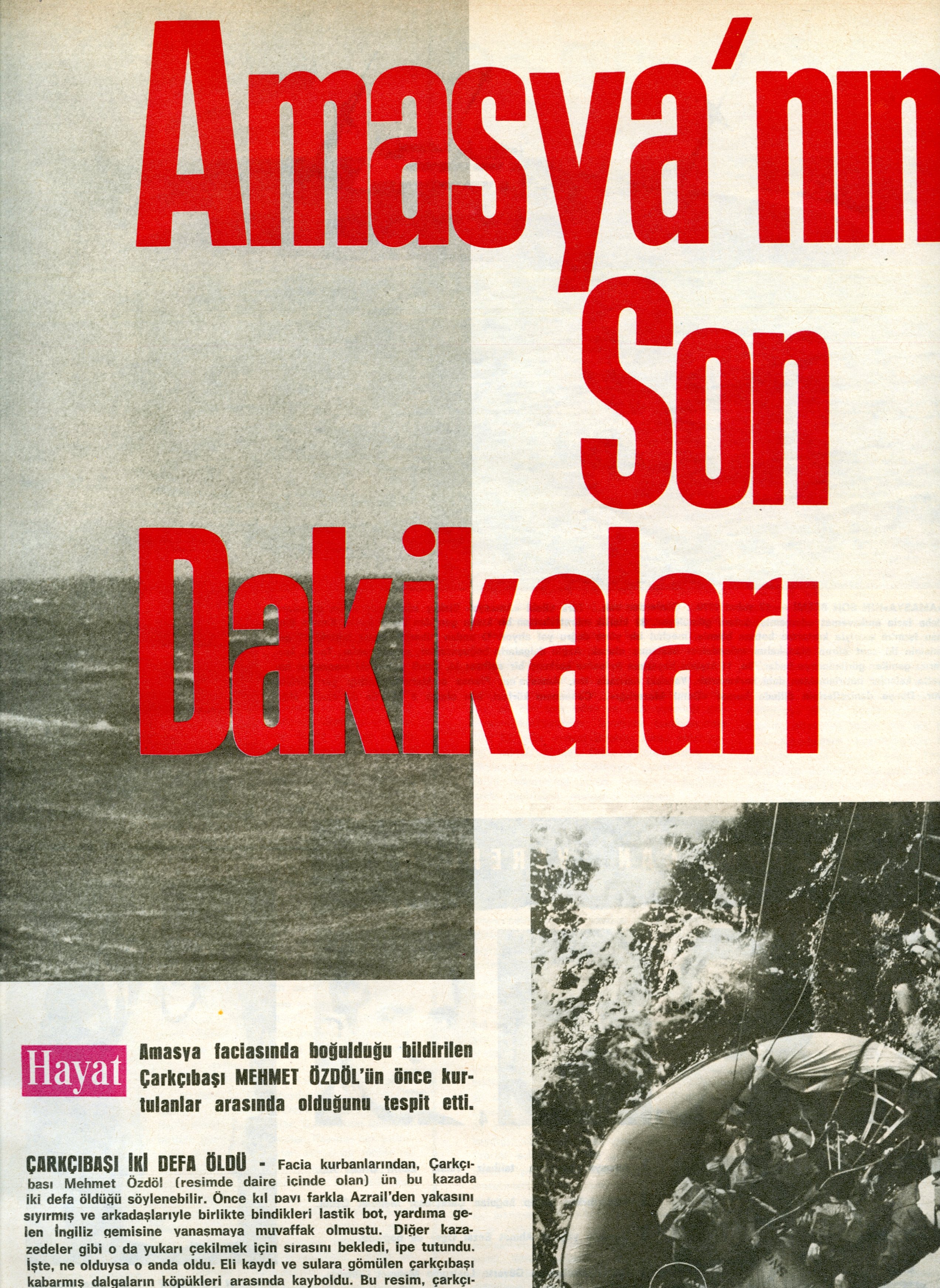 DENİZ NAKLIYAT T.A.Ş VE M/V AMASYA ŞİLEBİ VE HÜZÜNLÜ SONU-5