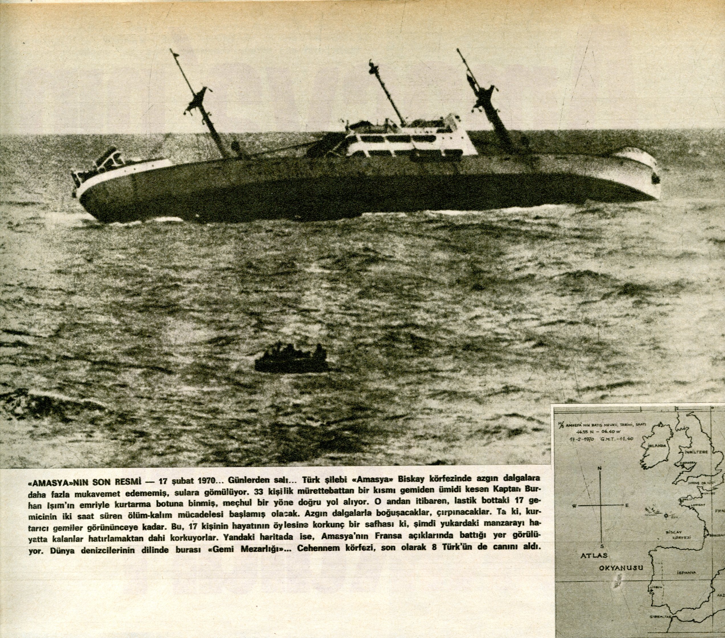 DENİZ NAKLIYAT T.A.Ş VE M/V AMASYA ŞİLEBİ VE HÜZÜNLÜ SONU-6