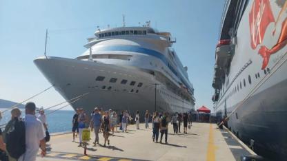 Bodrum’da kruvaziyer bereketi