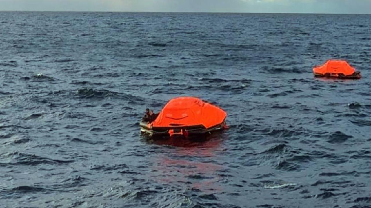 EILEEN Karadeniz’de battı, denizcileri Türk gemisi kurtardı!