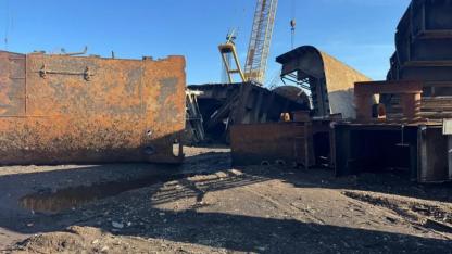 Aliağa’daki gemi söküm tesisinde iş kazası, 1 işçi hayatını kaybetti