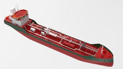 Çeksan Tersanesinde inşa edilen M/T AMONITH denize iniyor