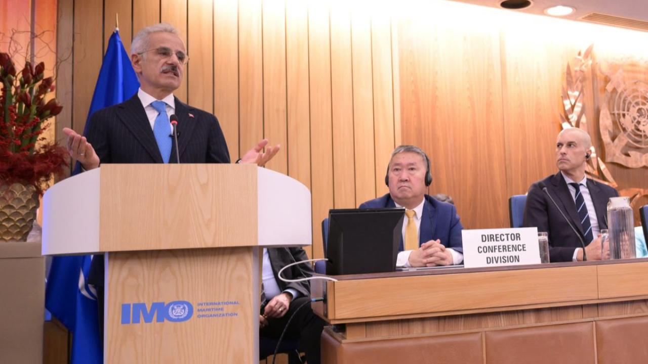 Uraloğlu IMO’da “Ok to Board” Projesini Tanıttı