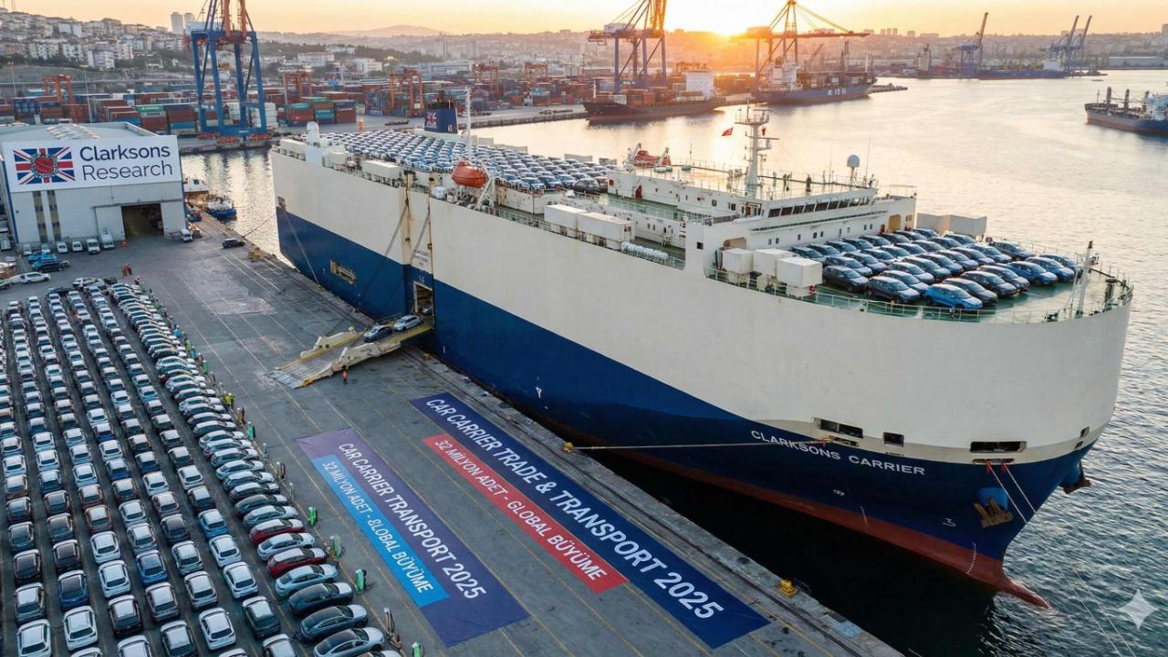 Denizyoluyla Otomobil Ticareti 2025’te 32 Milyon Adede Ulaşacak