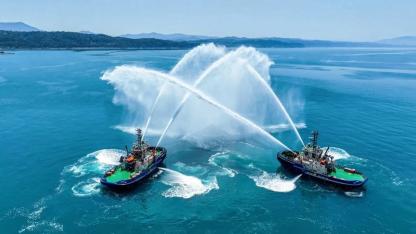 Noatum’a Teslim Edilen Römorkörler Denizle Buluştu