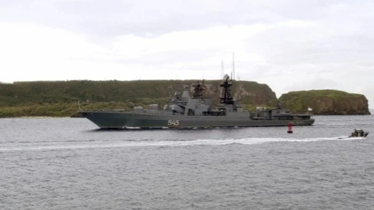 Rus Pasifik Filosu Kızıldeniz’de Görüntülendi