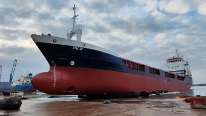 Trabzon Tersanesi 91 Metrelik Snow'u Yeniledi