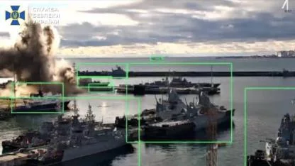 Ukrayna, Karadeniz'de Rus Denizaltısını Vurduğunu İddia Etti