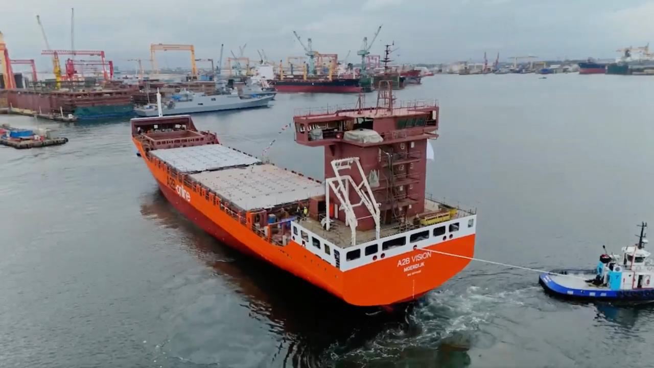 Sedef Tersanesi’nden A2B Vision Denize İndi