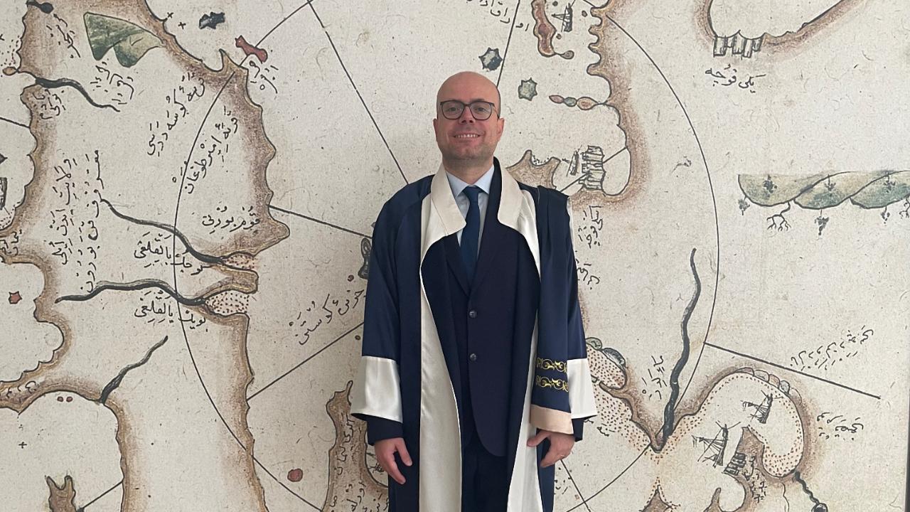 Yazarımız Mustafa Sökükcü'ye "Doktor" Ünvanı