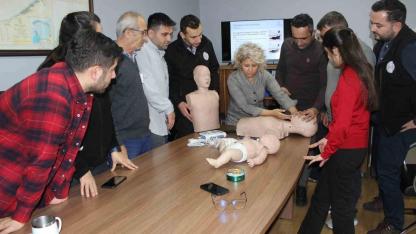 Zonguldak Liman Personeline Acil Durum Eğitimi