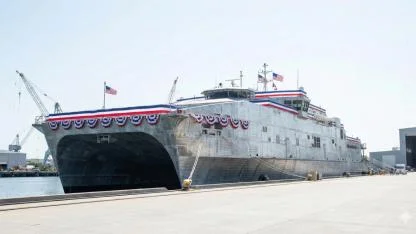 ABD Donanması'nın Yeni Gözdesi: USNS Lansing Törenle Vaftiz Edildi