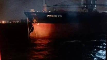 Ahırkapı’da Arıza Yapan Gemi Emniyetli Bölgeye Alındı