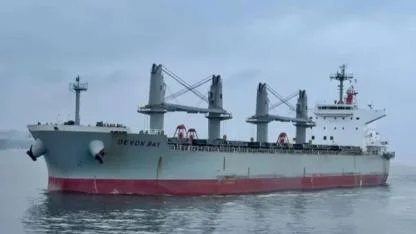 Güney Çin Denizi’nde dökme yük gemisi battı!