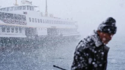 İstanbul’da bazı vapur seferleri hava şartları nedeniyle iptal edildi