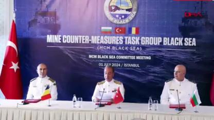 Karadeniz'de sürüklenen mayınları imha edecek 4 gemi göreve başladı