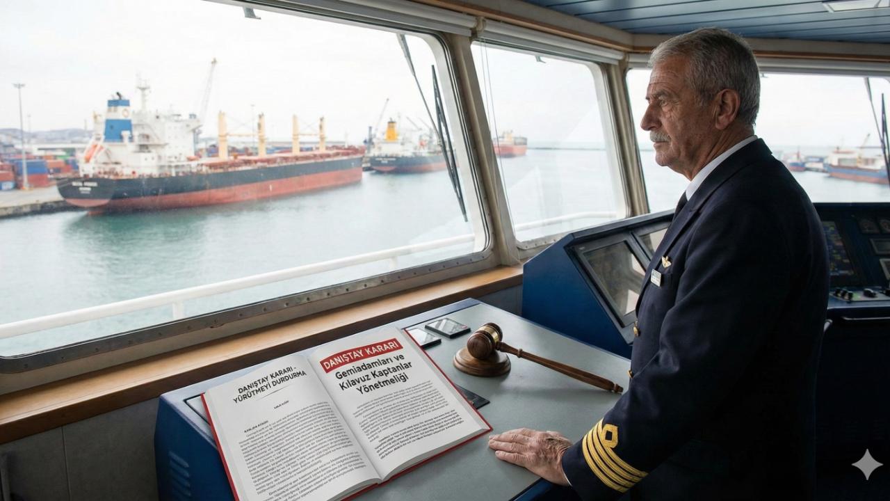 Kılavuz Kaptanların Yaş Sınırını Düşüren Düzenlemeye Danıştay freni