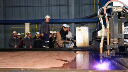 RMK, Celsius LNG ve Bio-LNG Tankeri İçin Sac Kesimi Yapıldı