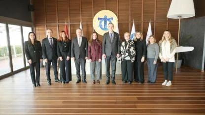 WISTA Türkiye Yeni Yönetimi İlk Ziyaretini İMEAK Deniz Ticaret Odası’na Yaptı
