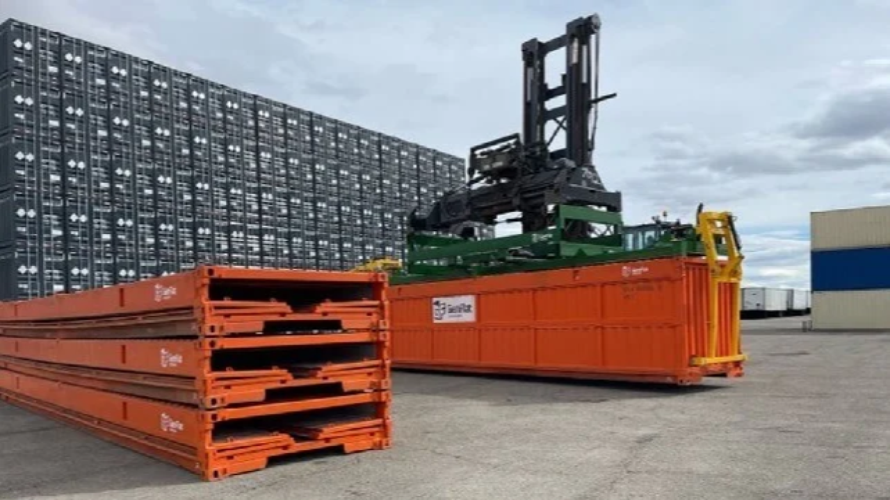 Arkas Line, Katlanabilir Nakliye Konteynerlerini Kullanacak