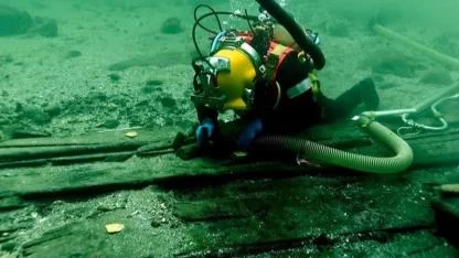 Danimarka’da eşi benzeri olmayan bir gemi batığı bulundu