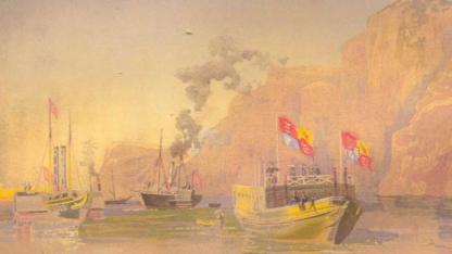 Galler Prensi Albert Edward ve Eşi Prenses Alexandra Christina İstanbul’da