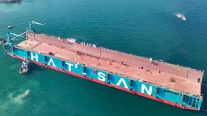 Hat-San’ın Dev Havuzu "Gazanfer Bilge" İlk Görevine Başladı