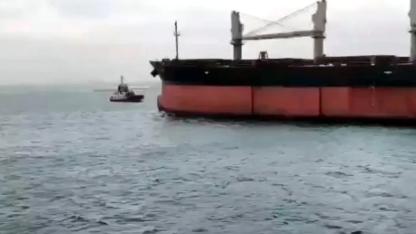 İstanbul Boğazı’nda Arızalanan Gemi Güvenle Demirletildi